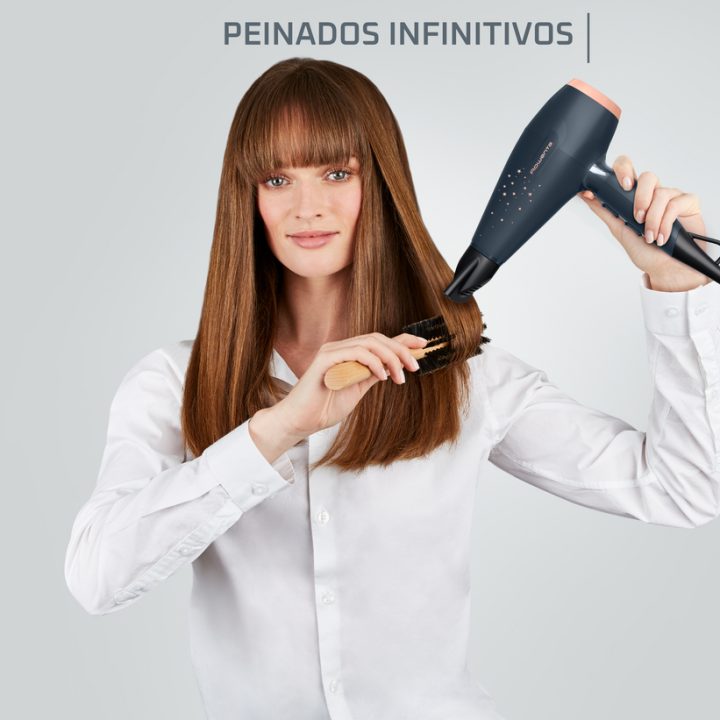 Secador Rowenta CV7231F0 2200 W Preto, Azul