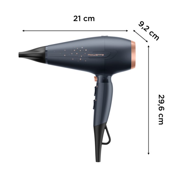 Secador Rowenta CV7231F0 2200 W Preto, Azul
