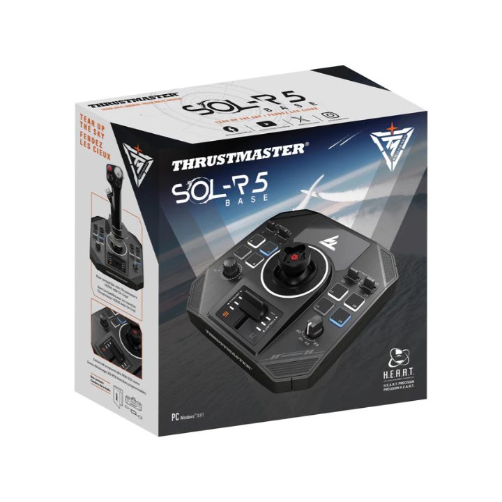 Thrustmaster Sol-R 5 Base Black USB Analog/Digital Joystick Base PC