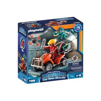 Playmobil dragones: nine realms: icaris quad (71085)
