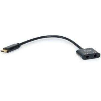 Equip Adaptador DAC de audio USB-C a dual de 3,5 mm