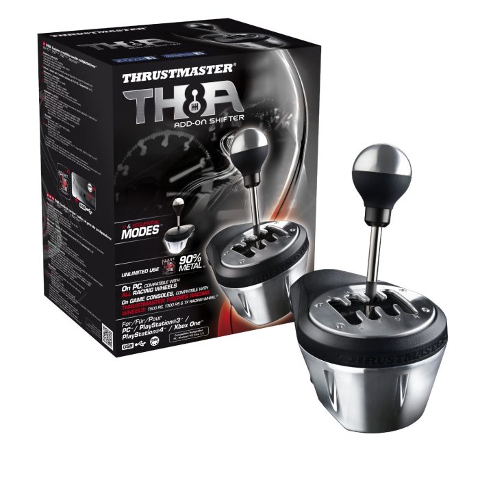 Thrustmaster 4060059 comando e volante Preto, Metálico USB Acessório…