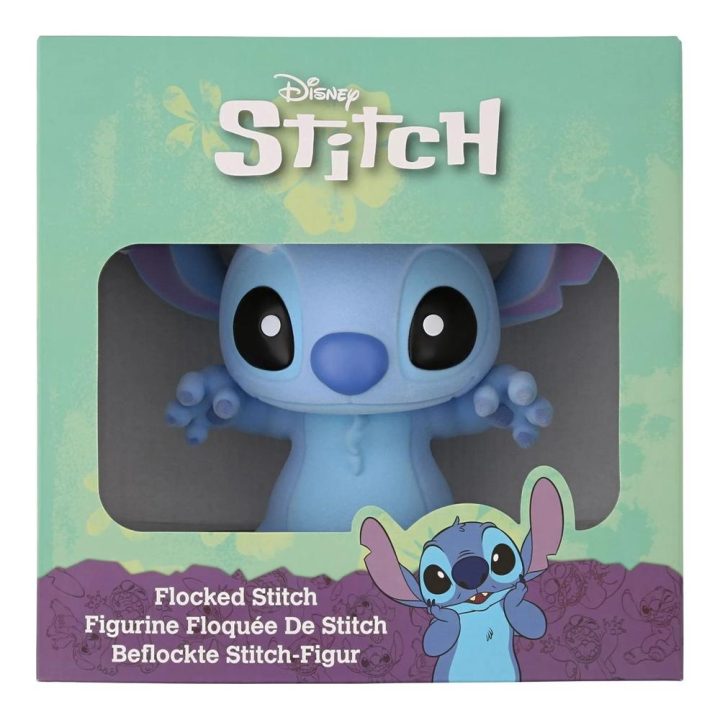 Enesco Disney Stitch Flocked Figure (6016220)
