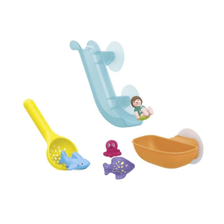 Playmobil Junior diversão na pesca com animais do mar (71689)
