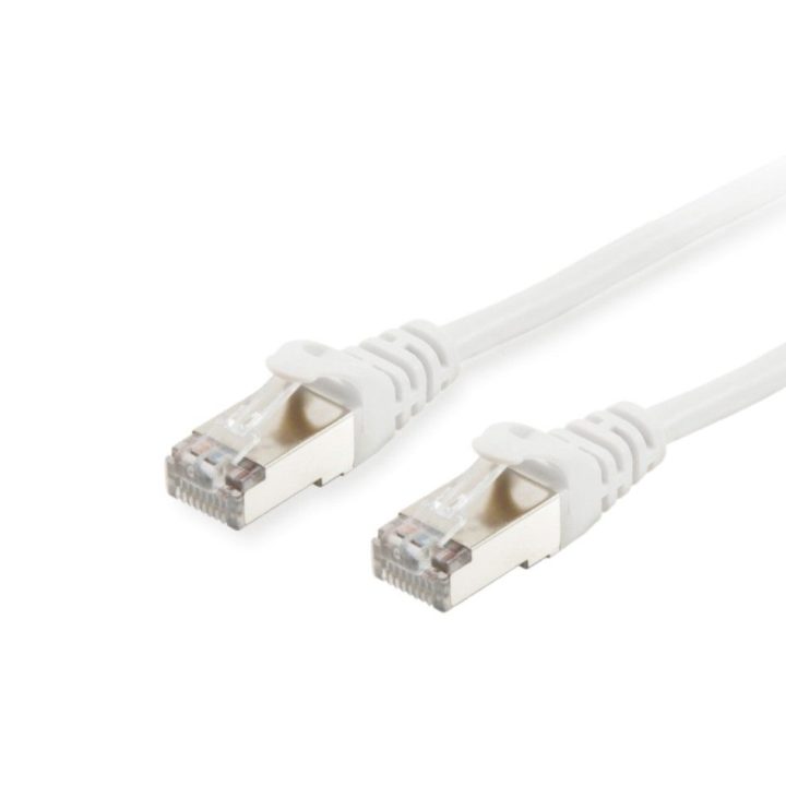Equip 606001 White Network Cable 0.25 m Cat6a S/FTP (S-STP) Around