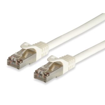 Equip 605717 White Network Cable 0.5 m Cat6a S/FTP (S-STP) Around