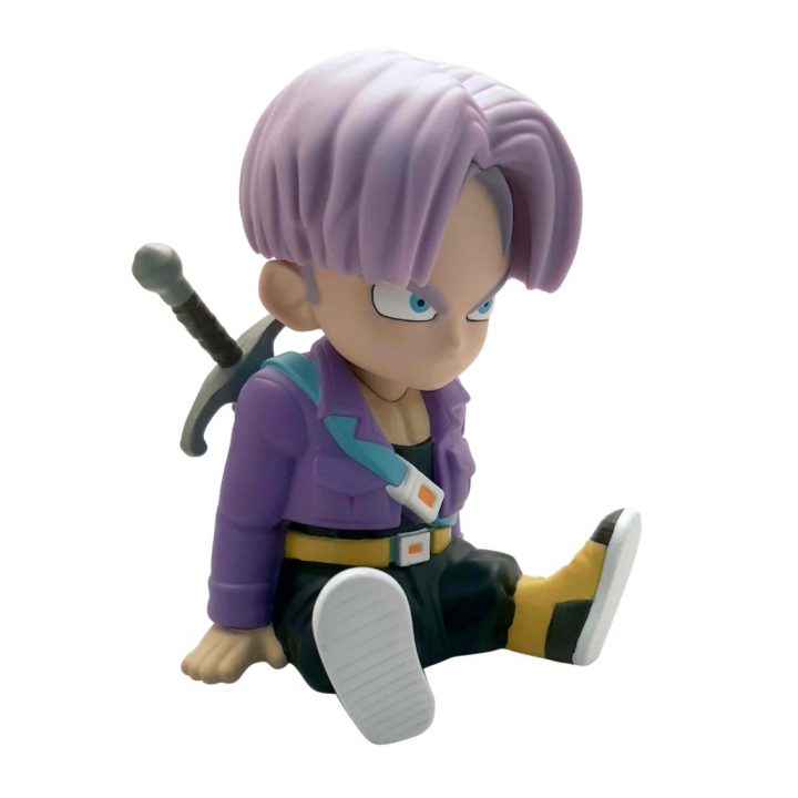 Plastoy Dragon Ball Trunks Sitting Piggy Bank Figure