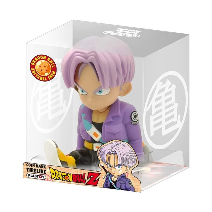 Plastoy Dragon Ball Trunks Sitting Piggy Bank Figure