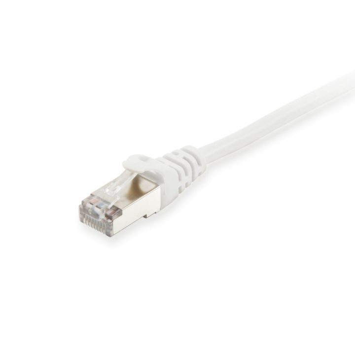Equip 606005 White 3 m Cat6a S/FTP (S-STP) Round Network Cable