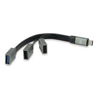 Conceptronic HUBBIES01G hub de interfaz USB 3.2 Gen 2 (3.1 Gen 2)…