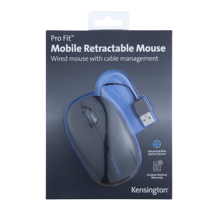 Kensington Pro Fit Retractable Laptop Mouse