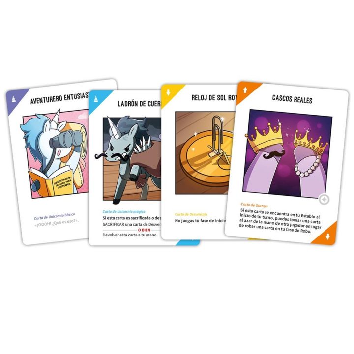 Asmodee Jogo de tabuleiro Unstable Unicorns Aventuras PEGI 8…