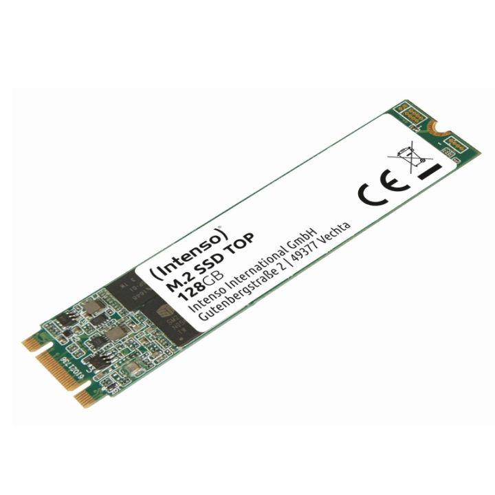Intenso Top 128GB M.2 Internal Solid State Drive SSD (3832430)