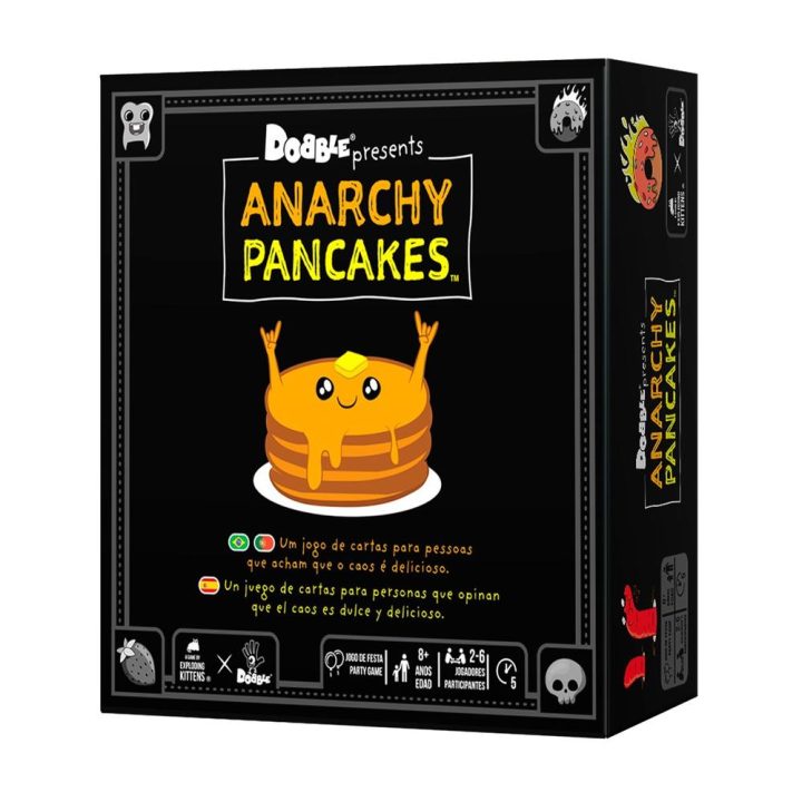 Asmodee Jogo de mesa Dobble Anarchy Pancakes (DOBAP08BRES)