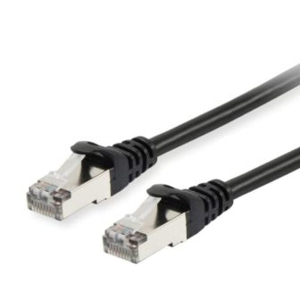 Equip 606105 Network Cable Black 3 m Cat6a S/FTP (S-STP) Round
