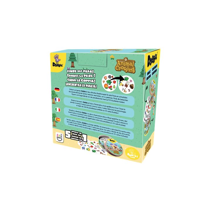 Asmodee Jogo de mesa Dobble Animal Crossing (DOBAC07ML2)
