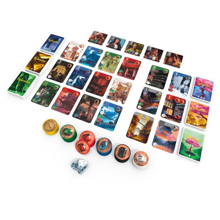 Asmodee Splendor Board Game Expansion The Sun Never Sets (SCSPL04ES)