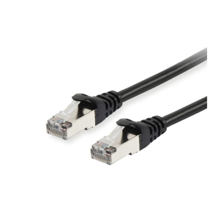Equip 606108 cabo de rede Preto 10 m Cat6a S/FTP (S-STP) Redondo