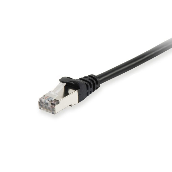 Equip 606108 Network Cable Black 10 m Cat6a S/FTP (S-STP) Round