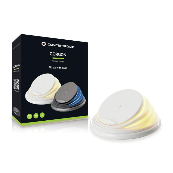 Conceptronic GORGON02W Universal Mobile Device Charger White USB…