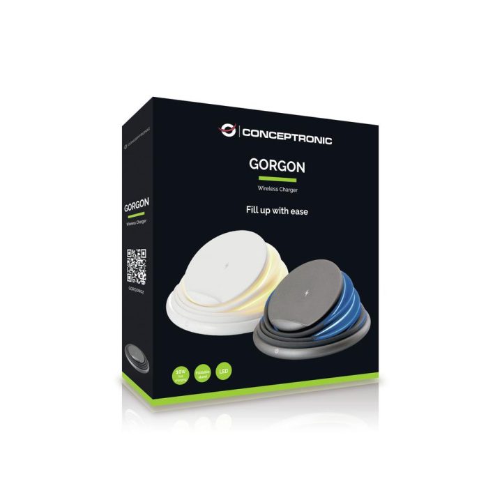 Conceptronic GORGON02W Universal Mobile Device Charger White USB…