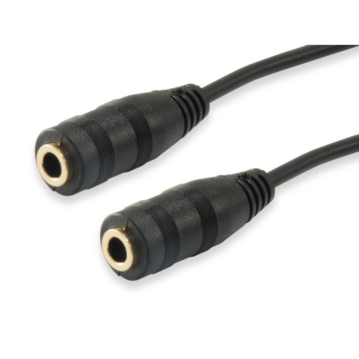 Equip 147941 Audio Splitter Black