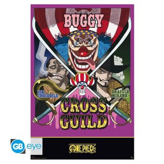 GB Eye Maxi One Piece Wanted Cross Guild Poster (GBYDCO621)