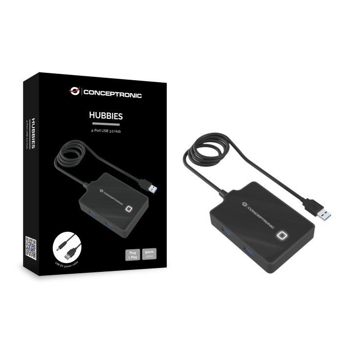 Conceptronic HUBBIES11B Laptop Docking Station and USB 3.2 Gen 1 (3.1…