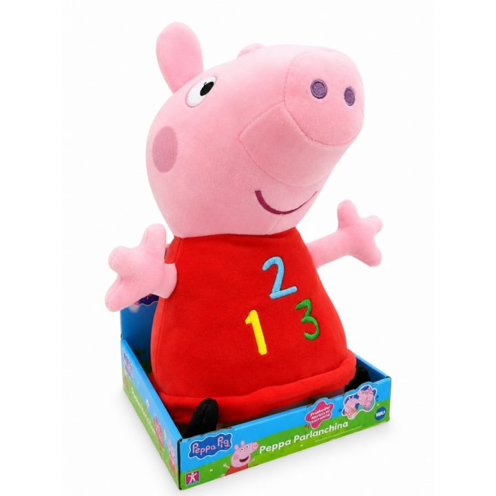 Bandai Peppa Pig faladora vermelha 1 2 3 (COP6602)