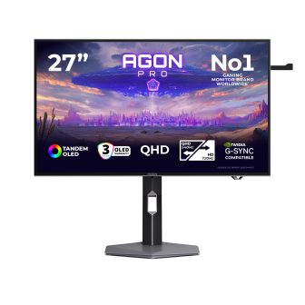 AOC AGON PRO AGP277QKDC ecrã para PC 26,5" 2560 x 1440 Pixéis Quad HD…