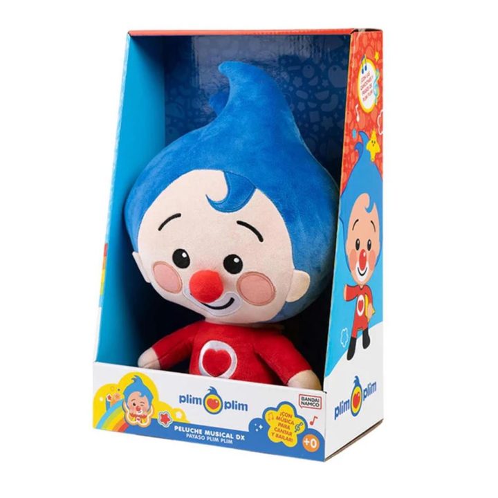 Bandai Red Musical Plush Toy DX Payaso Plim Plim (PL85005)