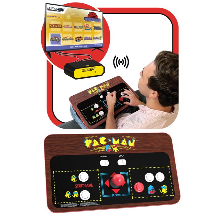 Arcade1Up Retro Console Emulator Pac-Man Couchcade (PAC-E-20640)