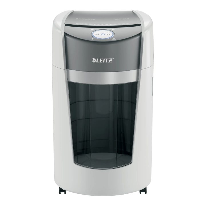 Leitz IQ OptiMax Office Paper Shredder Micro-Cut Security P5 35L -…