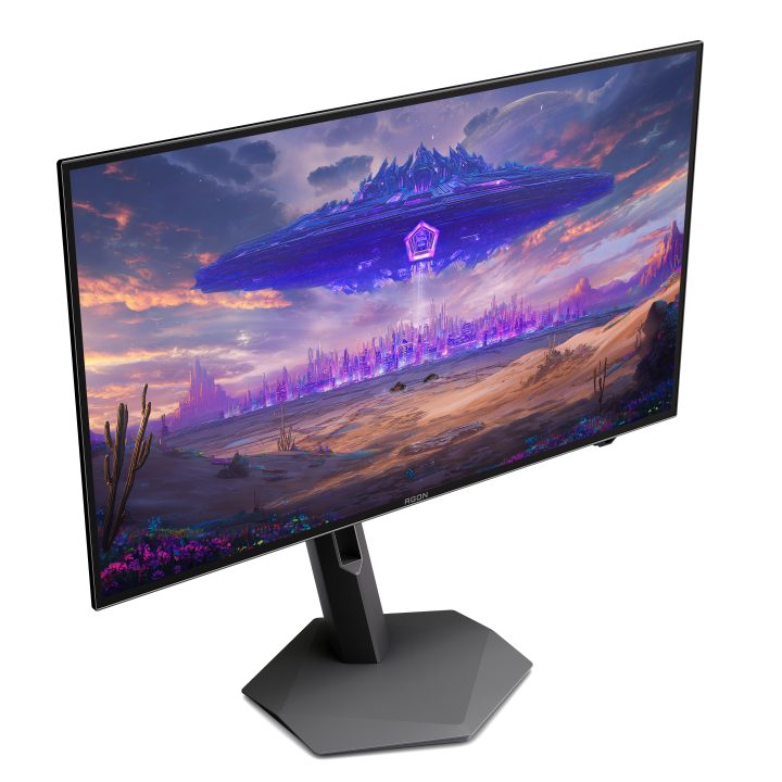AOC AGON PRO AGP277QKDC PC Monitor 26.5" 2560 x 1440 Pixels Quad HD…