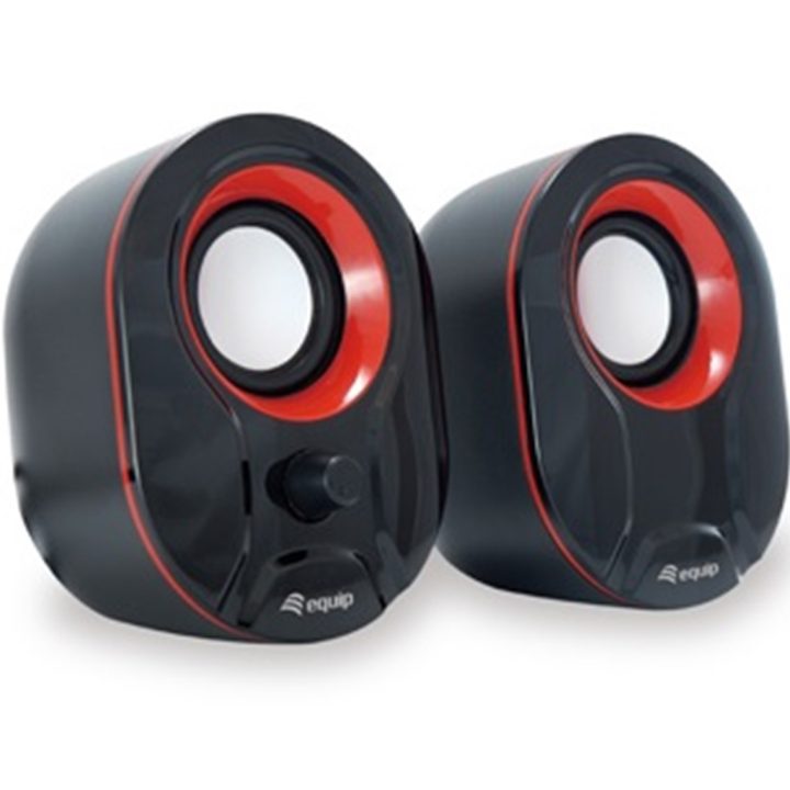 Equip 245332 colunas Preto, Vermelho Com Fios 3 W