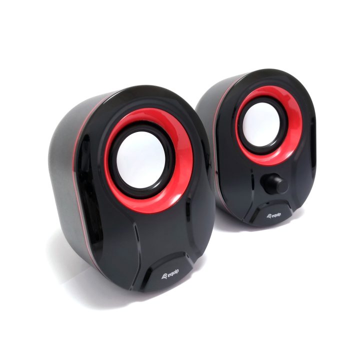 Equip 245332 colunas Preto, Vermelho Com Fios 3 W