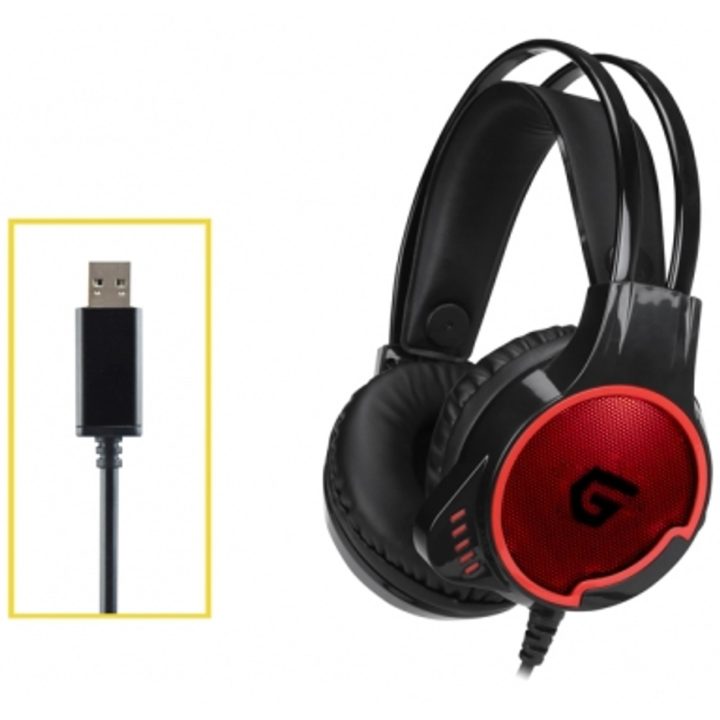 Conceptronic ATHAN U1 auscultadores de diadema com cabo
