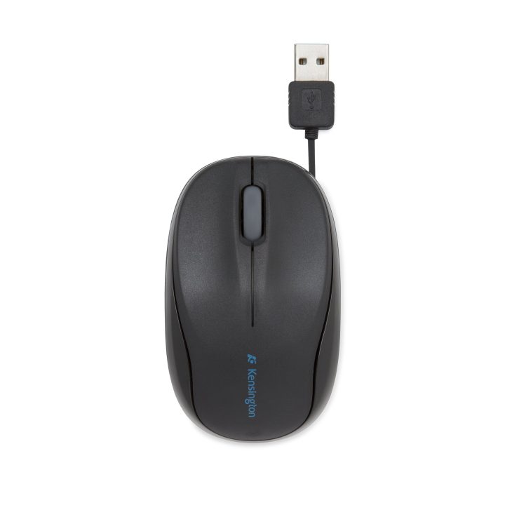 Kensington Ratón retráctil para portátiles Pro Fit