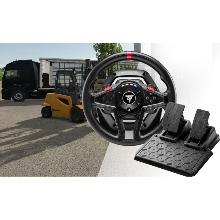 Thrustmaster T128 SimTask Farming Pack Black USB Steering Wheel +…