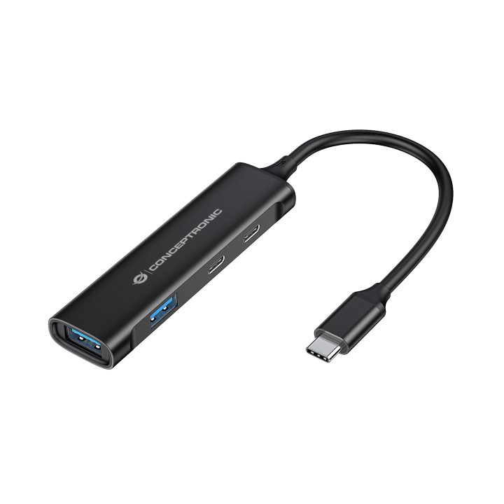 Conceptronic HUBBIES12B USB 3.2 Gen 1 (3.1 Gen 1) Type-C Interface…
