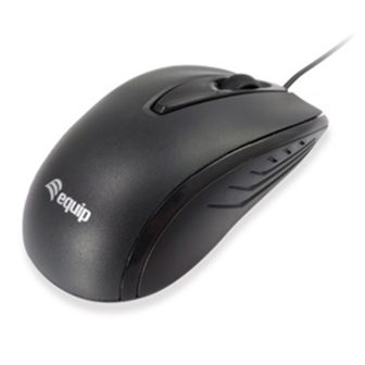 Equip 245107 Ambidextrous Optical Mouse USB Type A 1000 DPI
