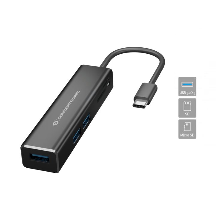 Conceptronic DONN08B Laptop Docking Station and USB 3.2 Gen 1 (3.1…