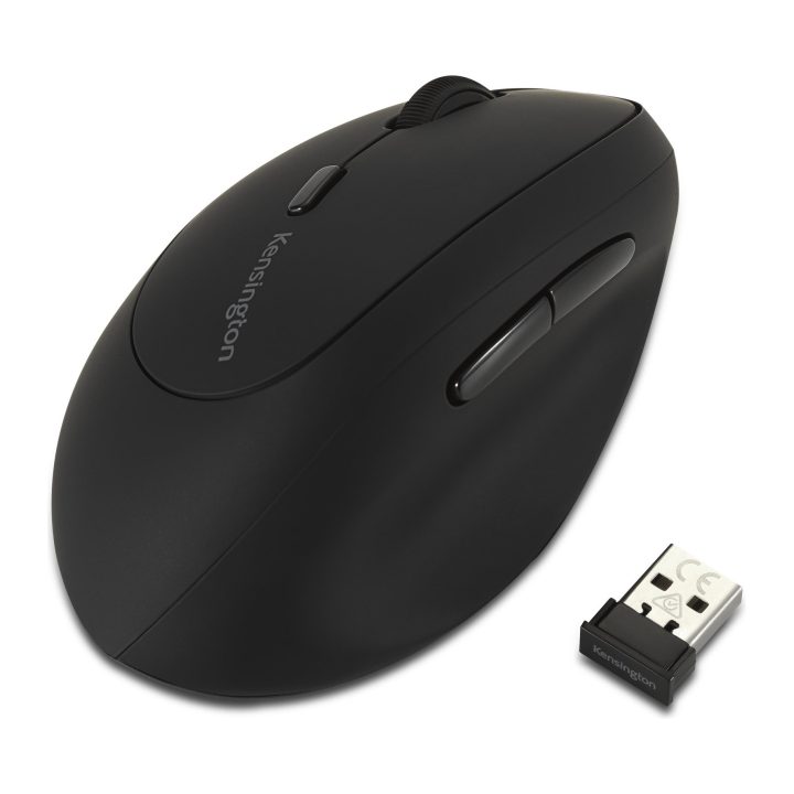 Rato sem fios ergonómico para canhotos Kensington Pro Fit