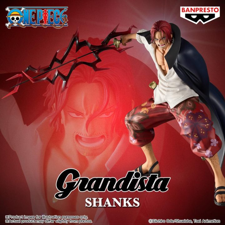 Figura Banpresto one piece grandsita shanks special edition (PZ69681P)
