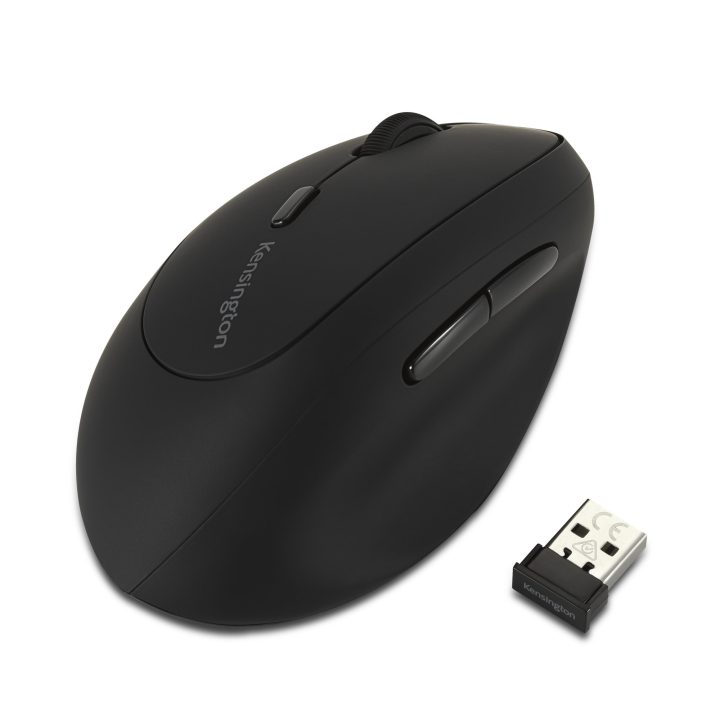 Rato sem fios ergonómico para canhotos Kensington Pro Fit