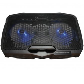Almofada de arrefecimento Conceptronic THANA07B 17" Preto