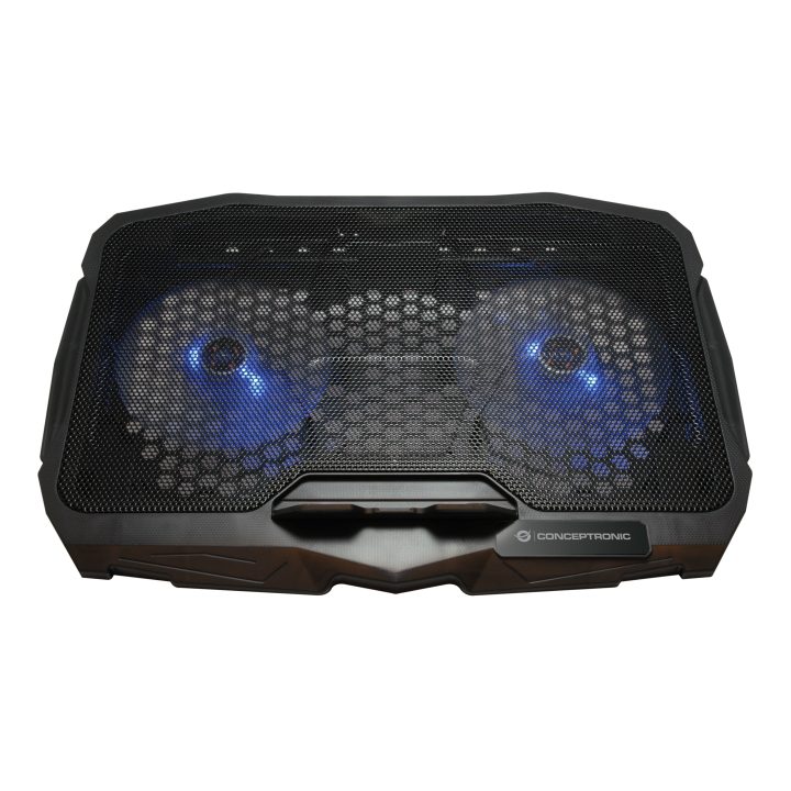 Almofada de arrefecimento Conceptronic THANA07B 17" Preto