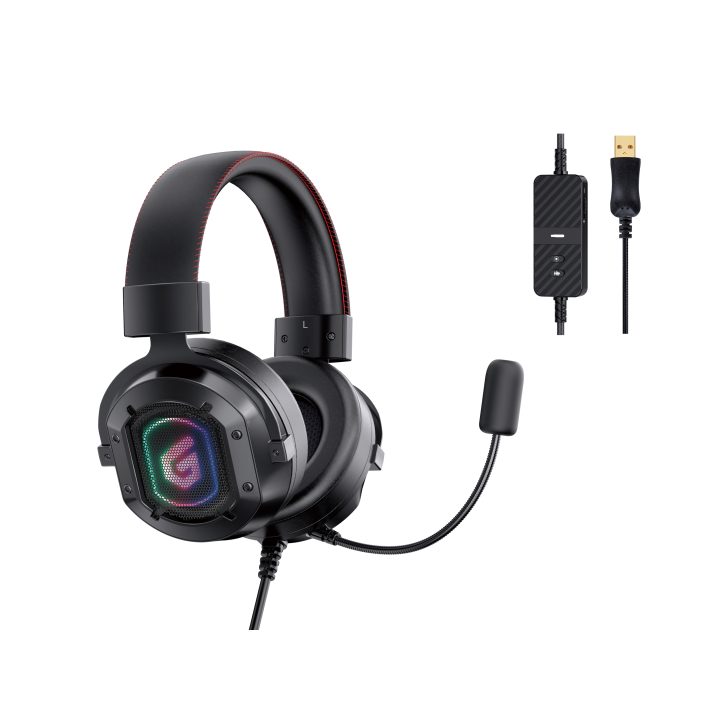 Conceptronic ATHAN02B Auriculares com Fio Headset Gaming USB tipo A…
