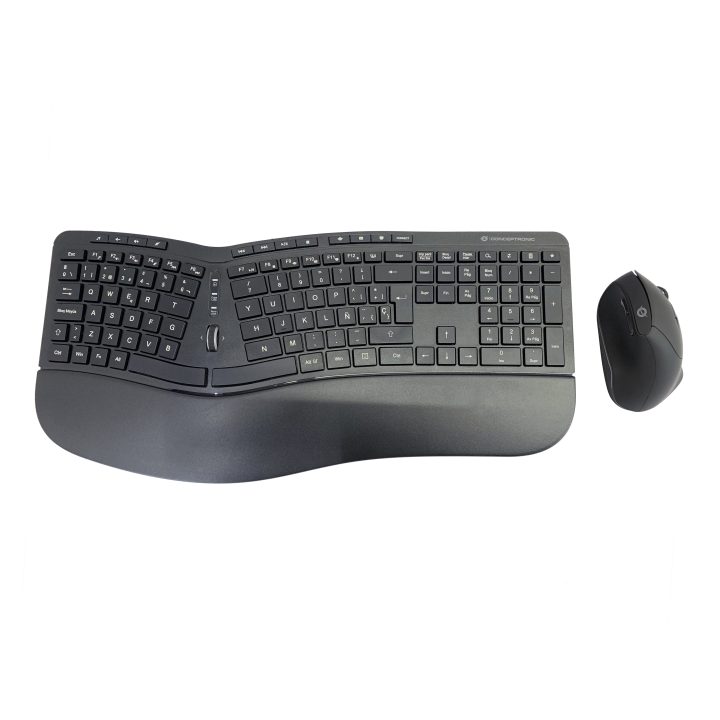 Conceptronic ORAZIO02ES teclado e rato incluído Escritório RF sem…