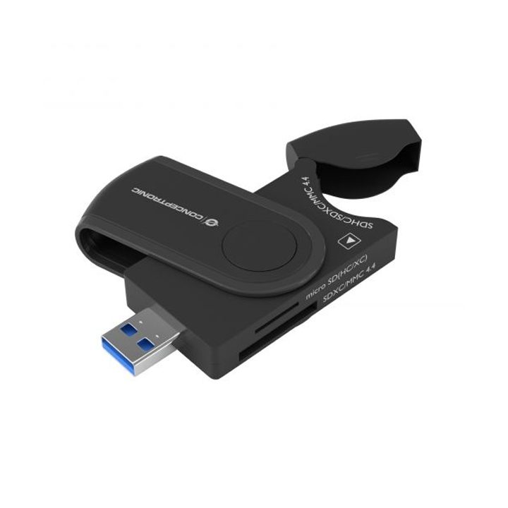 Conceptronic StreamVault BIAN04B lector de tarjeta USB 3.2 Gen 1 (3.1…